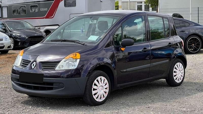 Cassis violett Gebraucht 2005 Renault Modus Authentique Van / Kleinbus | 1.390 € (Guter Preis) - Bild 1/4