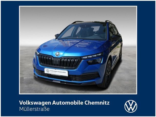 Blau met. Gebraucht 2020 Skoda Kamiq Monte Carlo SUV | 17.730 € (Fairer Preis) - Bild 1/4
