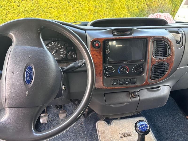 Gebraucht Ford Transit 101 PS (74 kW) 2001 Schwarz Van / Kleinbus