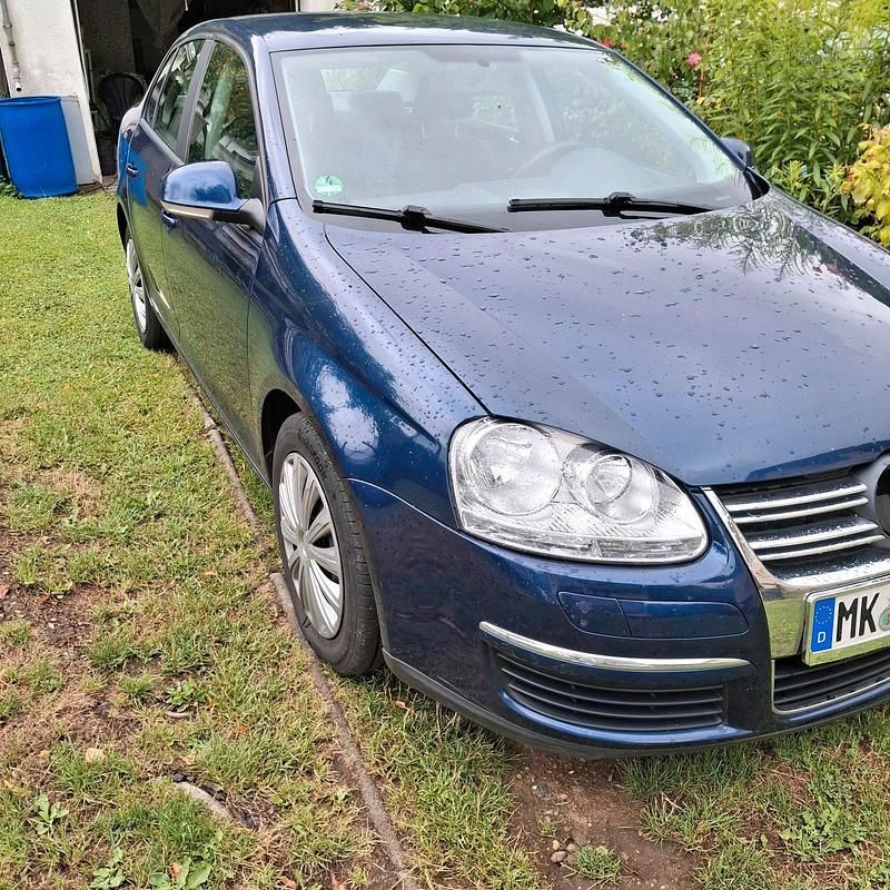 Blau Gebraucht 2007 VW Jetta Limousine | 3.500 € (Guter Preis) - Bild 1/4