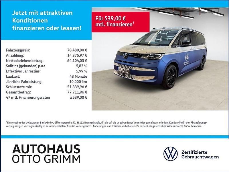 Candy weiß Gebraucht 2025 VW T7 Beach Van | 78.480 € - Bild 1/4