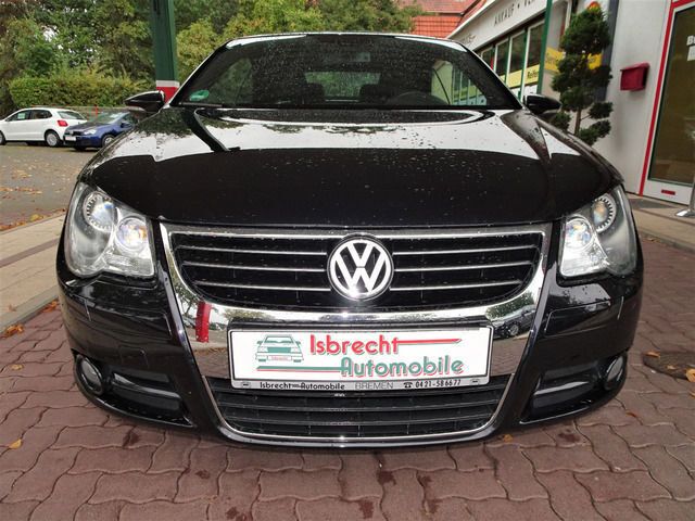 Gebraucht VW Eos Edition 122 PS (89 kW) 2009 Schwarz Cabrio