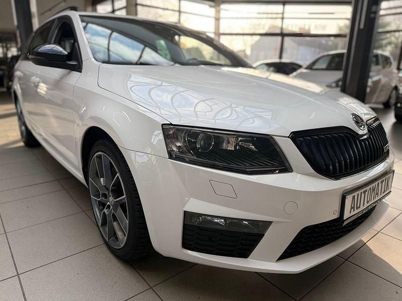 Gebraucht Skoda Octavia RS 184 PS (135 kW) 2015 Weiß Kleinwagen