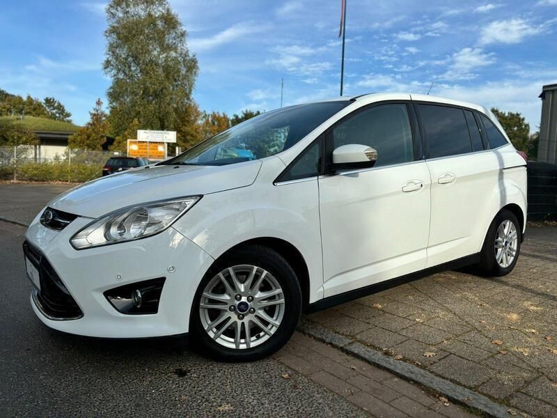Weiß Gebraucht 2013 Ford C-MAX Van / Kleinbus | 6.990 € (Teuer) - Bild 1/4