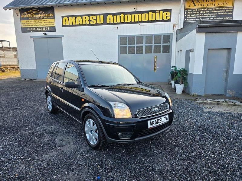 Second-hand Ford Fusion 68 CP (50 kW) 2004 Negru Berlinǎ