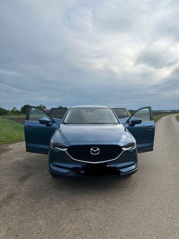 Blau Gebraucht 2020 Mazda CX-5 Center-Line SUV | 17.500 € (Superpreis) - Bild 1/4