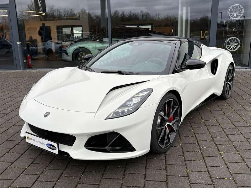 Neu Lotus Emira 407 PS (299 kW) 2025 Mist white Coupé