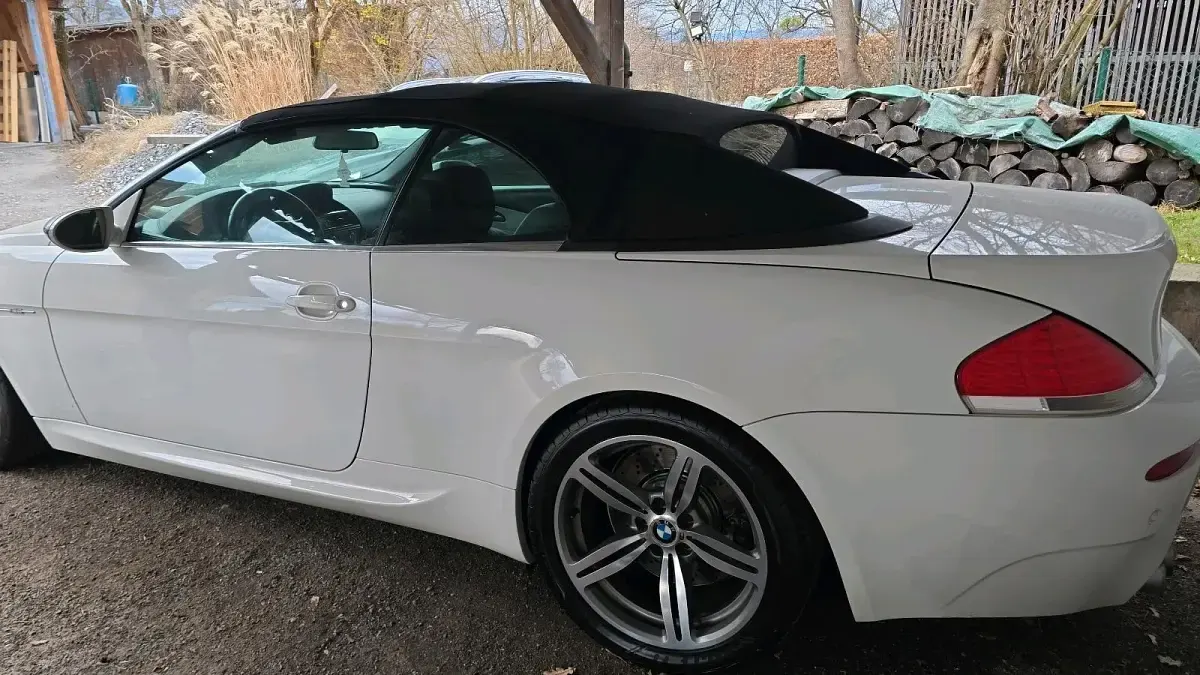 Gebraucht BMW M6 Cabriolet 507 PS (372 kW) 2007 Weiß Cabrio