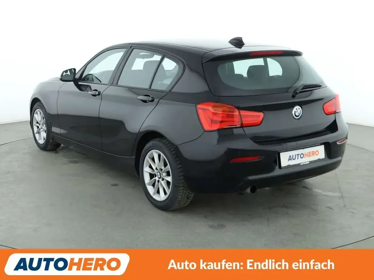 Gebraucht BMW 116 109 PS (80 kW) 2016 Schwarz Kleinwagen