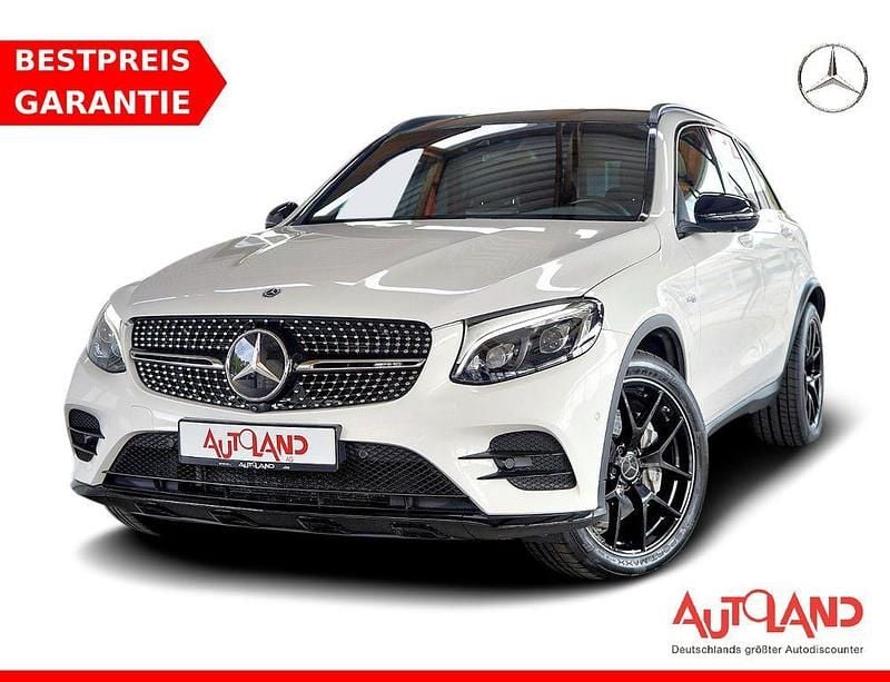 Weiss Gebraucht 2018 Mercedes GLC43 AMG AMG SUV | 39.950 € (Guter Preis) - Bild 1/4