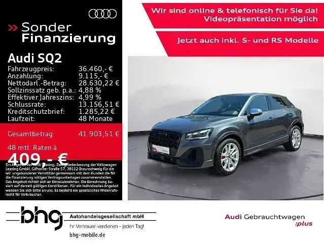 Gebraucht Audi SQ2 Design 301 PS (221 kW) 2024 Grau SUV
