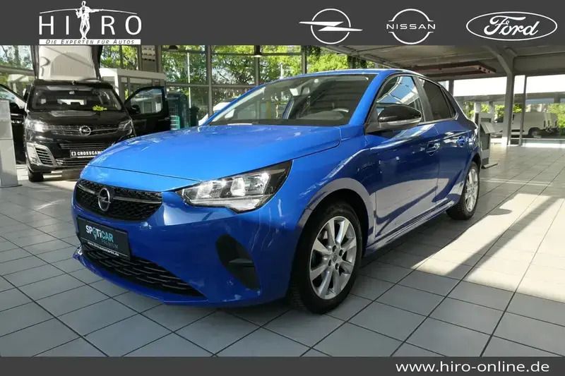 Blau Gebraucht 2021 Opel Corsa Edition Kleinwagen | 13.480 € (Fairer Preis) - Bild 1/4
