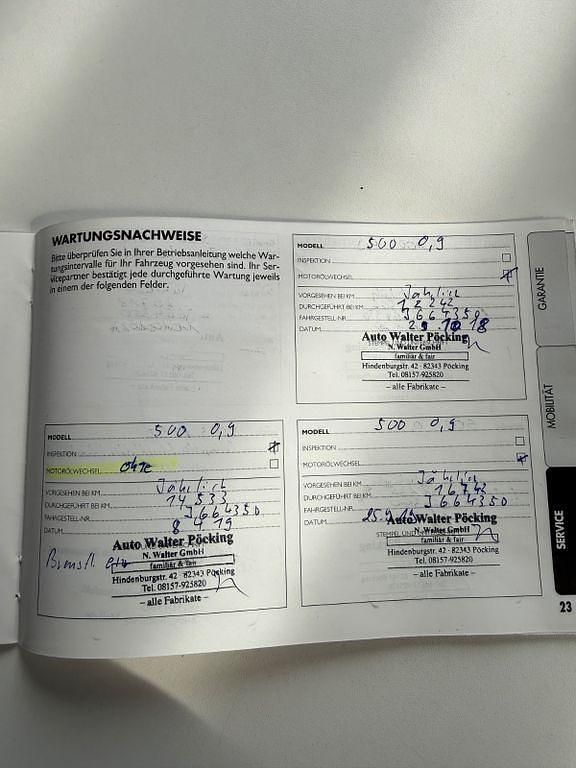 Gebraucht Fiat 500S S 105 PS (77 kW) 2016 Grau Cabrio