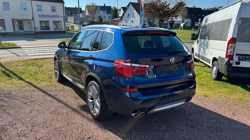 Second-hand BMW X3 258 CP (189 kW) 2017 Albastru SUV