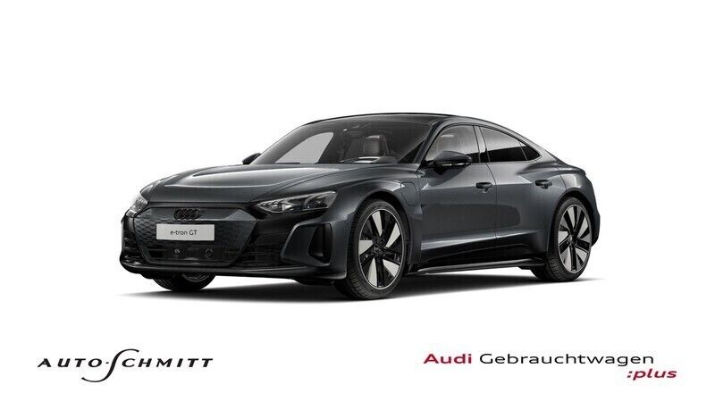 Grau Gebraucht 2021 Audi e-tron GT quattro Ambiente Limousine | 52.990 € - Bild 1/4