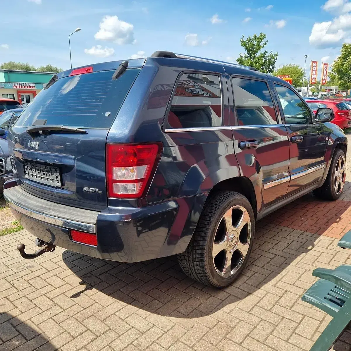 Gebraucht Jeep Grand Cherokee 303 PS (222 kW) 2008 Blau SUV