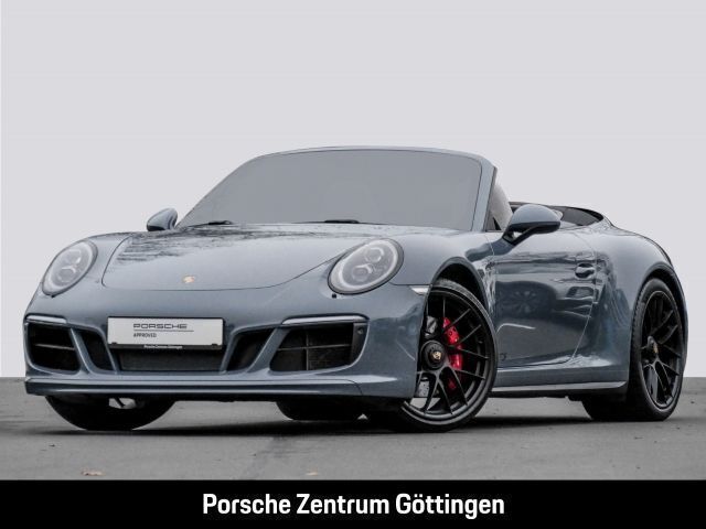 Graphitblaumetallic Gebraucht 2019 Porsche 911 Carrera 4 GTS Cabrio | 117.900 € (Fairer Preis) - Bild 1/4