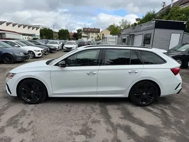 Gebraucht Skoda Octavia RS 200 PS (147 kW) 2021 Bila moon/moon white Kombi