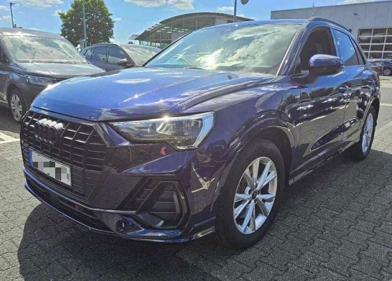 Blau Gebraucht 2022 Audi Q3 S-Line SUV | 28.950 € (Superpreis) - Bild 1/4
