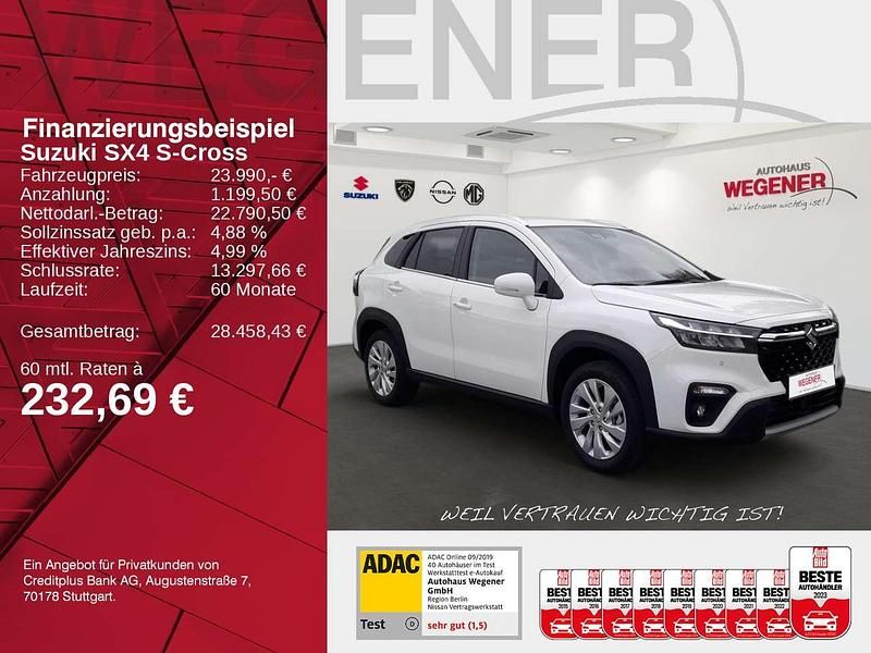 Gebraucht Suzuki SX4 Comfort 116 PS (85 kW) 2023 Weiß SUV