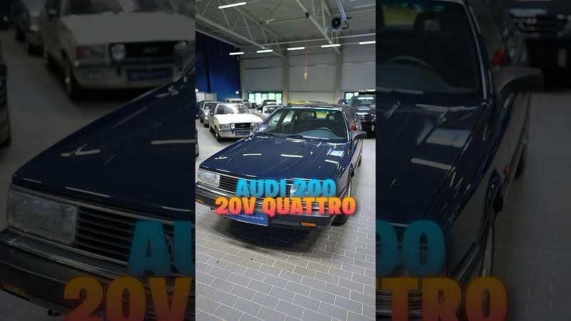Gebraucht Audi 200 220 PS (161 kW) 1989 Blau Limousine