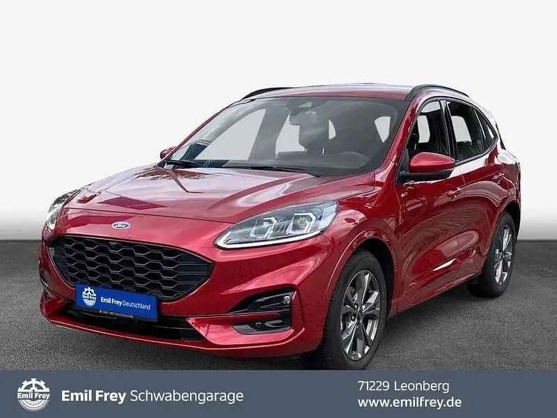 Lucid red metallic Gebraucht 2023 Ford Kuga ST-Line SUV | 25.500 € (Superpreis) - Bild 1/4