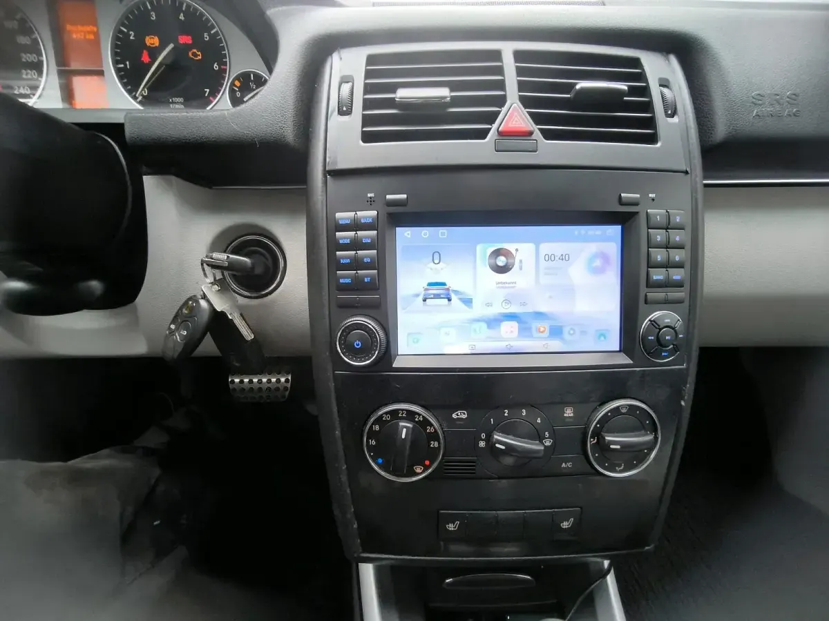 Gebraucht Mercedes B150 95 PS (69 kW) 2007 Schwarz Van / Kleinbus