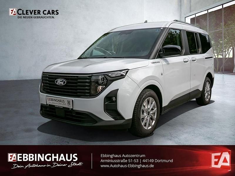 Weiß Gebraucht 2025 Ford Tourneo Courier Titanium Van / Kleinbus | 23.999 € (Superpreis) - Bild 1/4