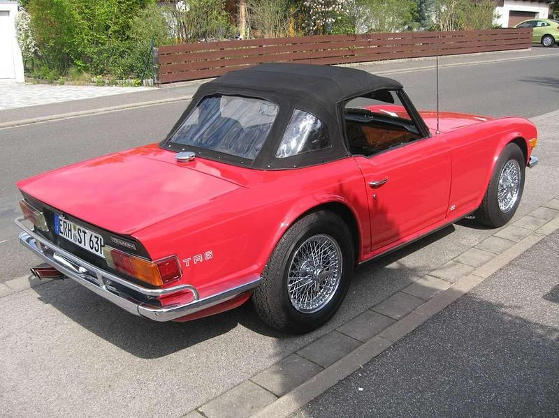 Gebraucht Triumph TR6 95 PS (69 kW) 1971 Rot Cabrio