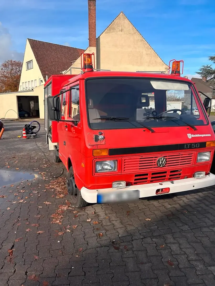 Gebraucht VW LT 75 PS (55 kW) 1992 Rot Van / Kleinbus