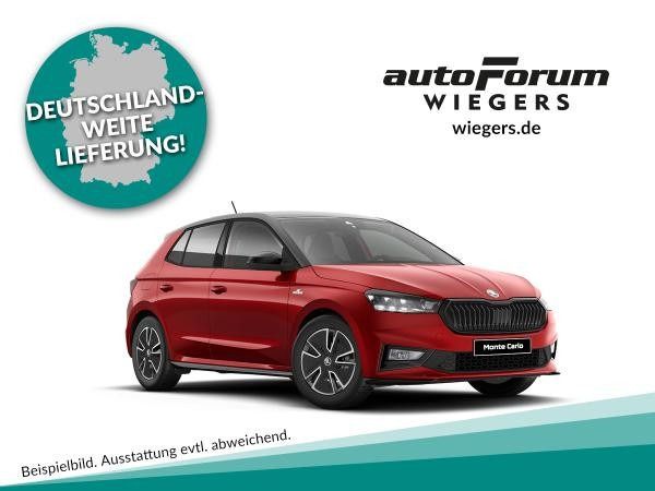 Grau (graphitgrau) Neu 2025 Skoda Fabia Monte Carlo Kleinwagen | 23.372 € (Superpreis) - Bild 1/4