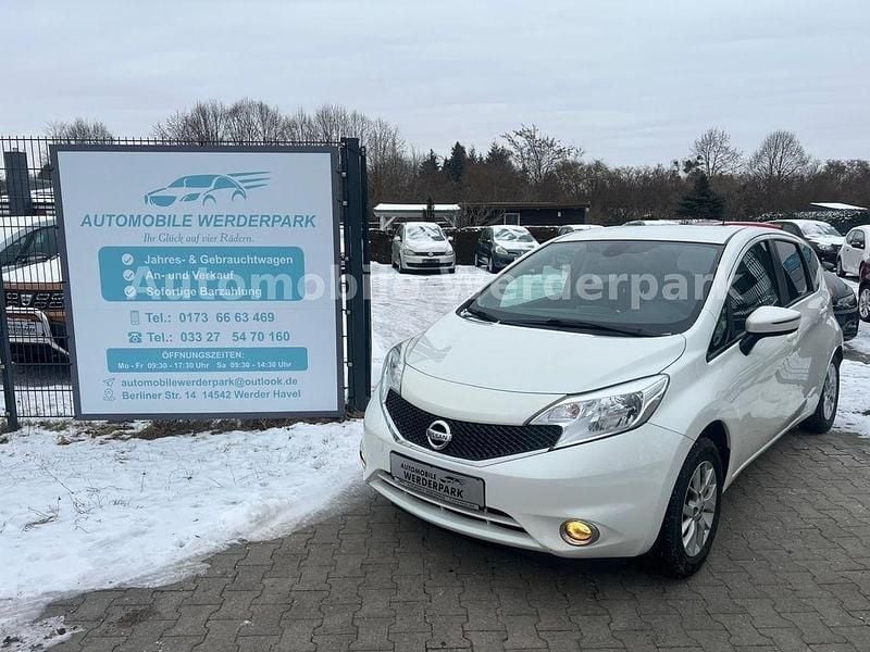 Weiß Gebraucht 2017 Nissan Note Acenta+ Limousine | 7.499 € (Fairer Preis) - Bild 1/4