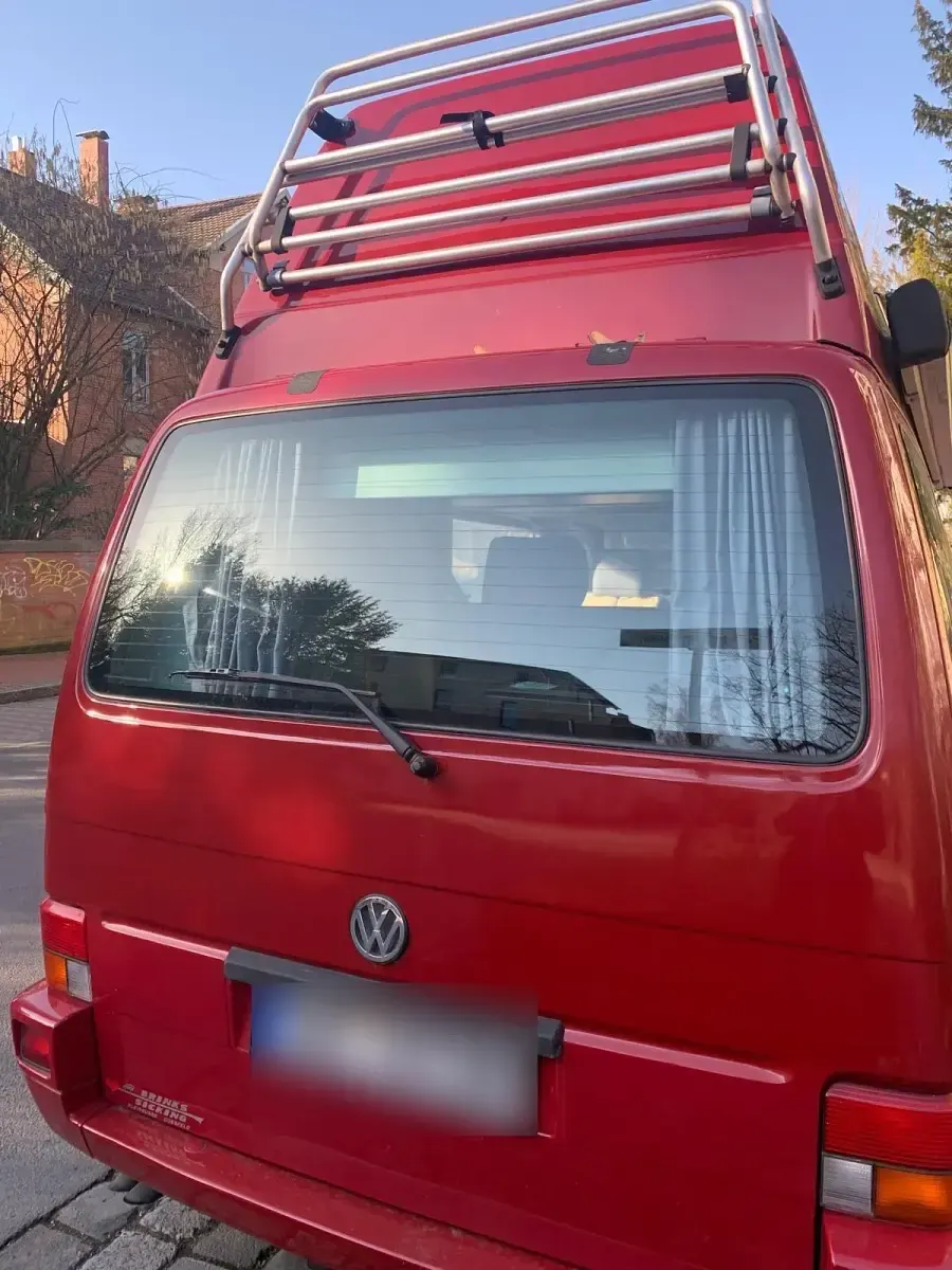 Gebraucht VW Multivan California 78 PS (57 kW) 1995 Rot Van / Kleinbus