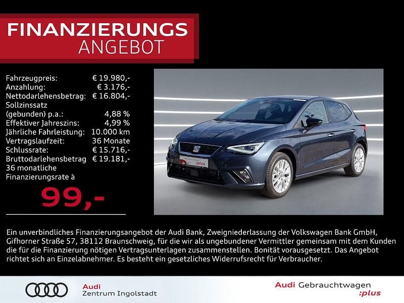 Magnetic grau metallic Gebraucht 2024 Seat Ibiza FR Limousine | 19.980 € (Fairer Preis) - Bild 1/3