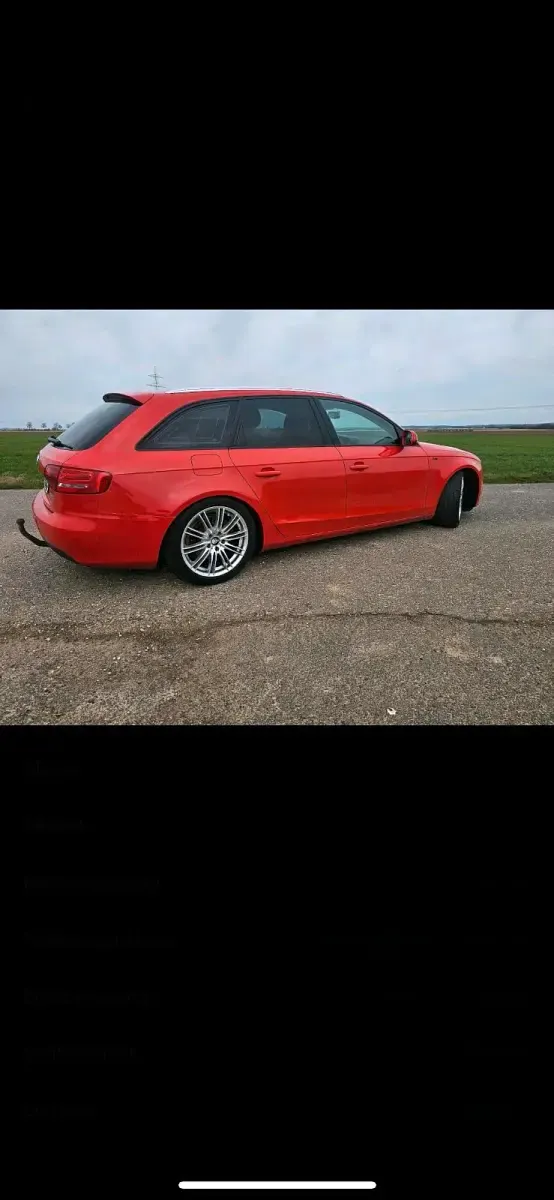 Gebraucht Audi A4 S-Line 156 PS (114 kW) 2010 Rot Kombi