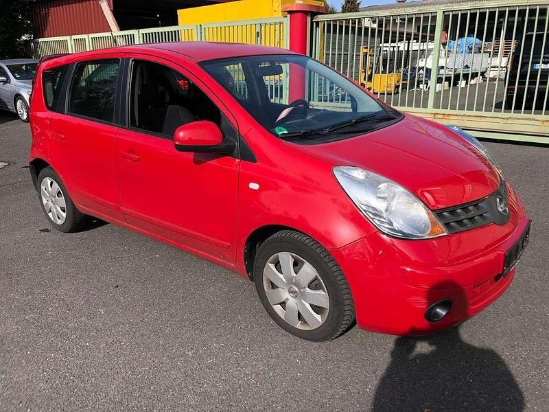 Gebraucht Nissan Note Acenta 86 PS (63 kW) 2008 Red (s) Kleinwagen
