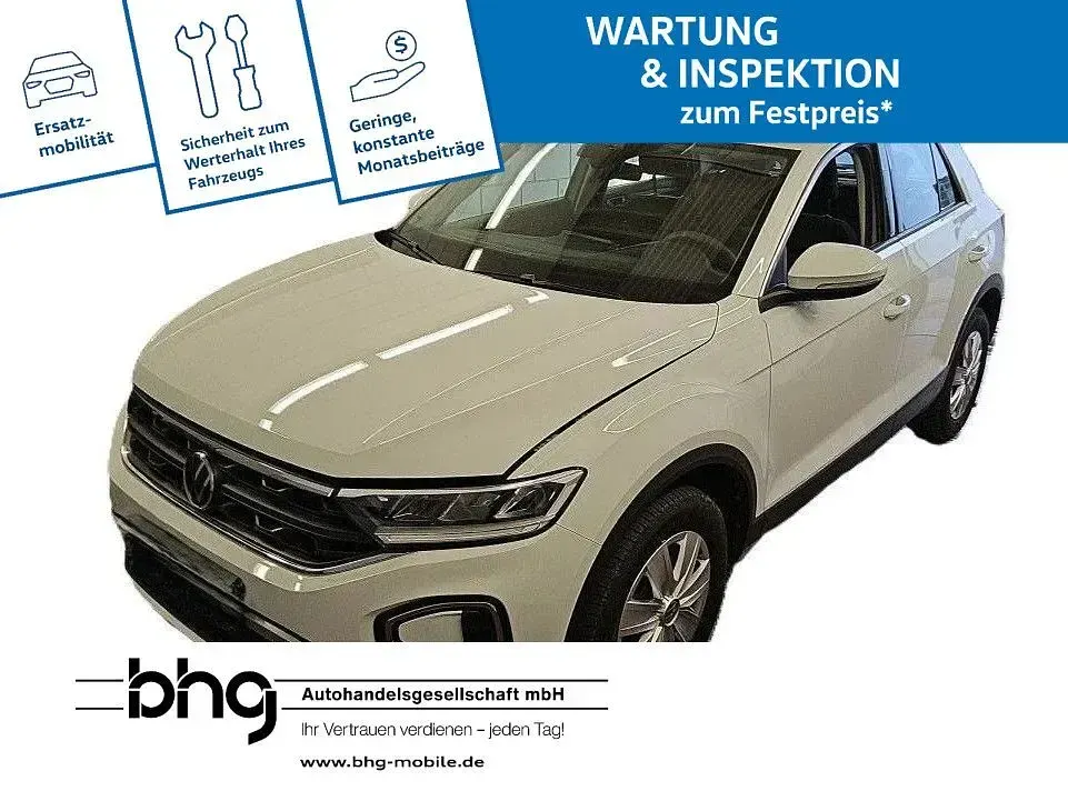 Gebraucht VW T-Roc Basis 110 PS (80 kW) 2022 Weiß SUV