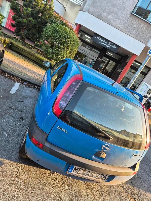 Gebraucht Opel Corsa 70 PS (51 kW) 2002 Blau Kleinwagen