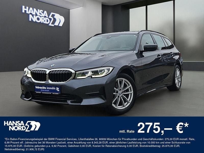 Gebraucht BMW 320 Sport Line 190 PS (139 kW) 2021 Grau / mineralgrau (metallic) Kombi