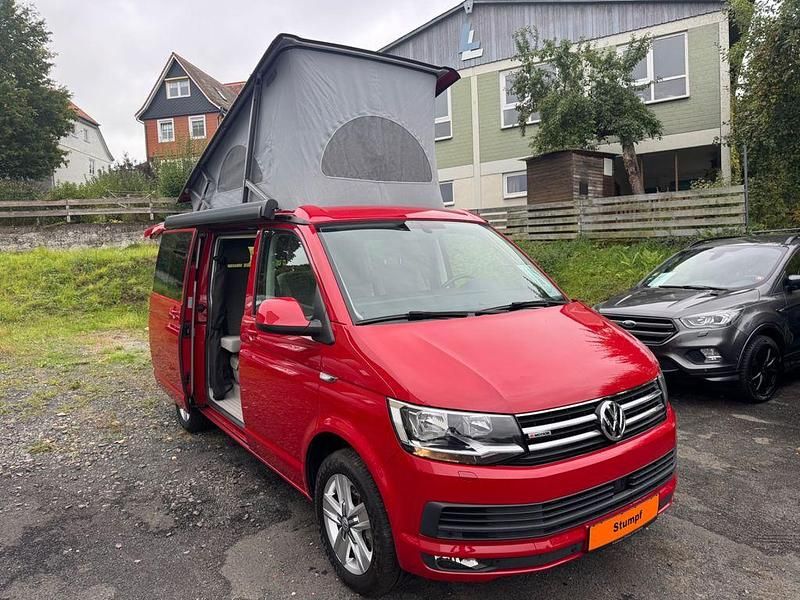Rot Gebraucht 2016 VW California California Van | 43.500 € (Fairer Preis) - Bild 1/4