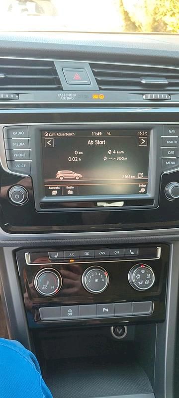 Gebraucht VW Touran 150 PS (110 kW) 2016 Grau Van / Kleinbus