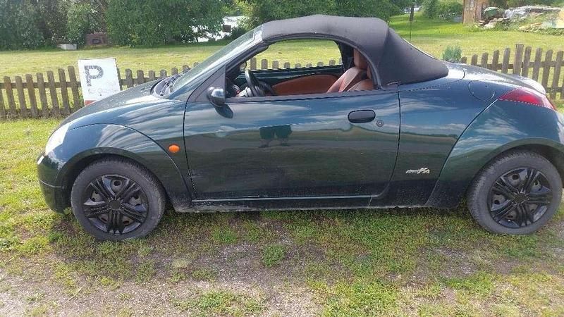 Veronagrün metallic Gebraucht 2003 Ford StreetKa Cabrio | 1.899 € (Fairer Preis) - Bild 1/4