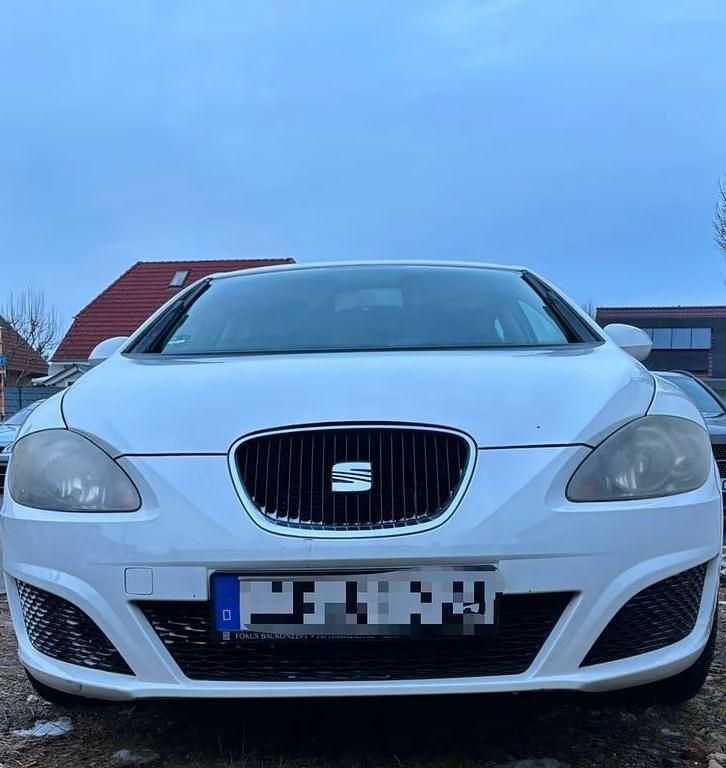 Gebraucht Seat Leon Reference 86 PS (63 kW) 2009 Weiß Kleinwagen