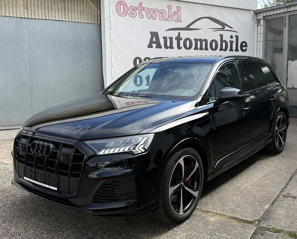 Gebraucht Audi SQ7 S-line plus 435 PS (319 kW) 2020 Tiefschwarz SUV