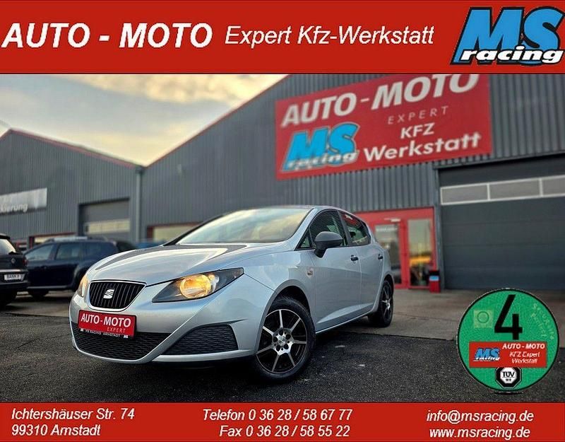Silber (metallic) Gebraucht 2011 Seat Ibiza Reference Kleinwagen | 5.850 € (Teuer) - Bild 1/4