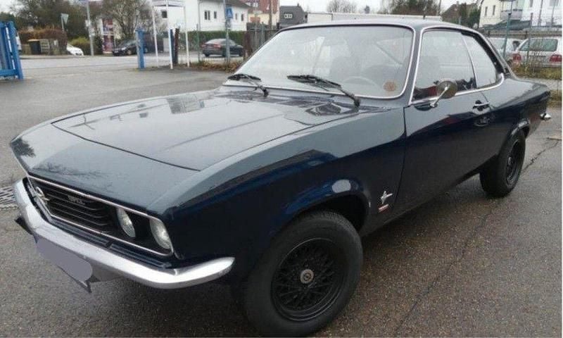 Gebraucht Opel Manta 90 PS (66 kW) 1972 Blau Coupé