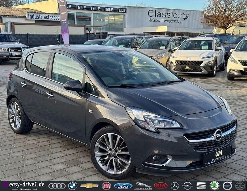 Grau Gebraucht 2015 Opel Corsa Innovation Limousine | 8.490 € (Fairer Preis) - Bild 1/4