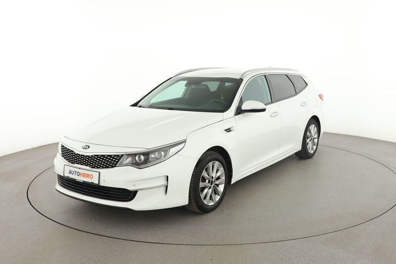 Weiß Gebraucht 2018 Kia Optima Vision Kombi | 14.220 € (Guter Preis) - Bild 1/4