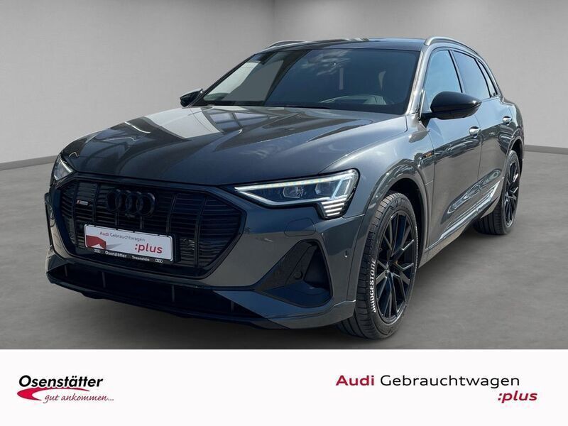 Grau Gebraucht 2022 Audi e-tron S-Line SUV | 58.760 € - Bild 1/4