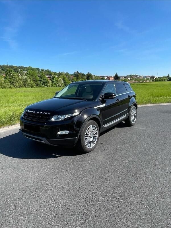 Schwarz Gebraucht 2012 Land Rover Range Rover evoque Prestige SUV | 12.400 € (Guter Preis) - Bild 1/4
